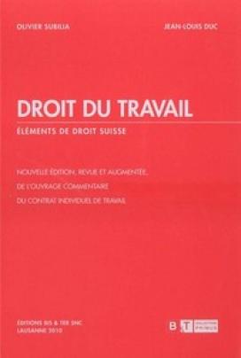 Droit du travail, Eléments de droit suisse