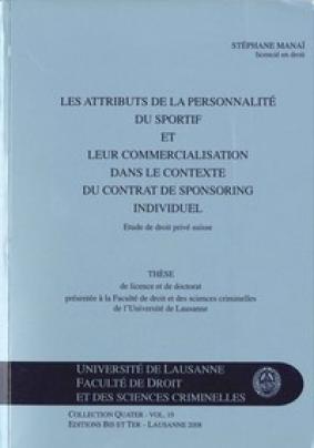 Les attributs de la personnalité du sportif