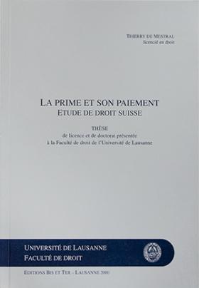 La prime et son paiement