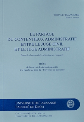 Le partage du contentieux entre le juge civil et le juge administratif