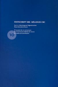 Mélanges, A l'occasion du 10ème anniversaire de la Commission fédérale de recours en matière de contributions