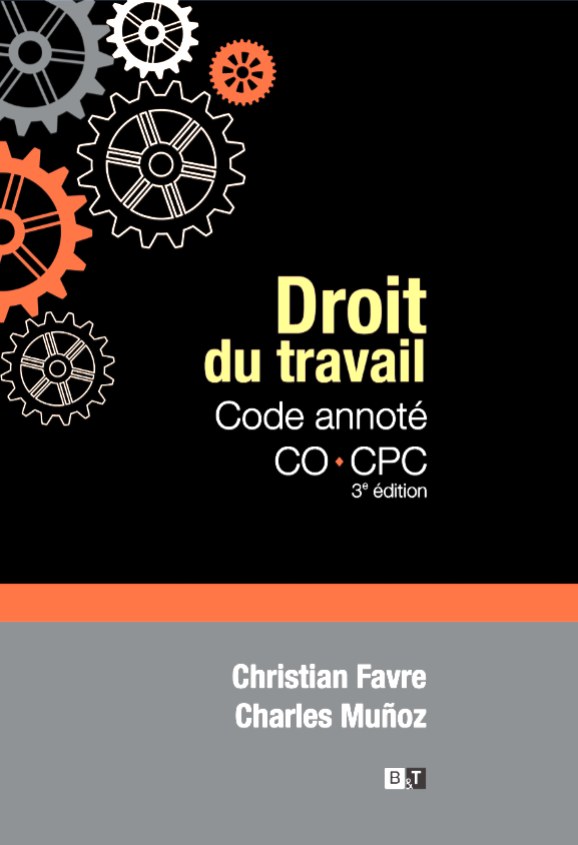 Couverture : DROIT DU TRAVAIL, Code annoté